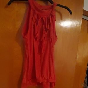 Red blouse tank